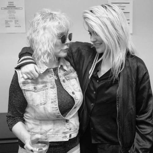 forever-blondie:Debbie Harry and Sky Ferreira - July 2017