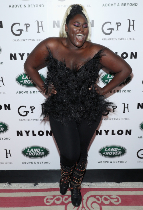 Danielle Brooks attends NYLON&rsquo;s Rebel Fashion Party, powered by Land Rover, at Gramercy Te