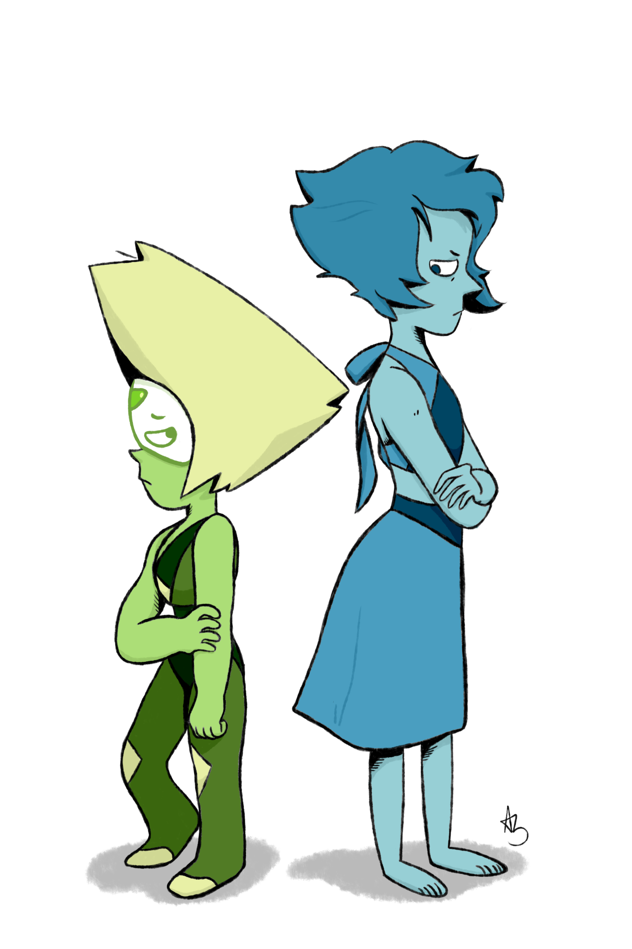 ace-spinelli:  My two favorite gems. I hope they get along. 