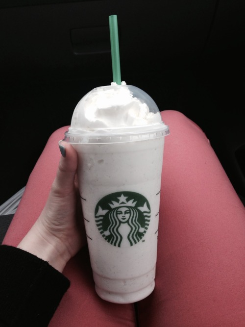 Vanilla bean frappe