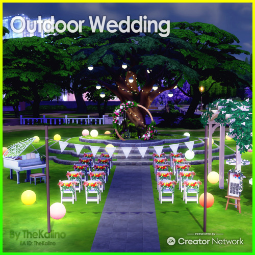 Outdoor WeddingIn the Gallery EA ID: TheKalino#EACreatorNetwork