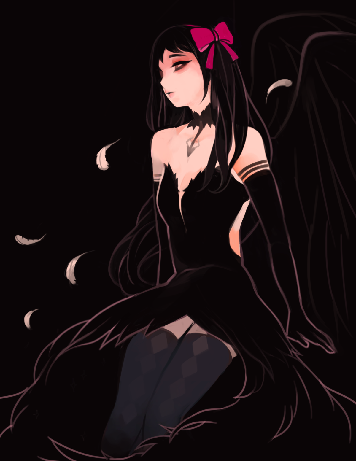 bird-leg:  Draws Homu to avoid studying 