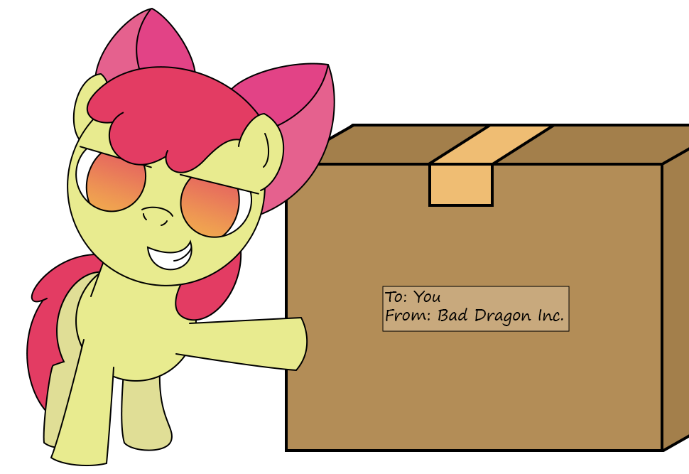 thematrixman:  Christmas is right around the corner and Applebloom’s already got