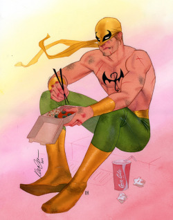 kevinwada:  Iron Fist Post fight take out