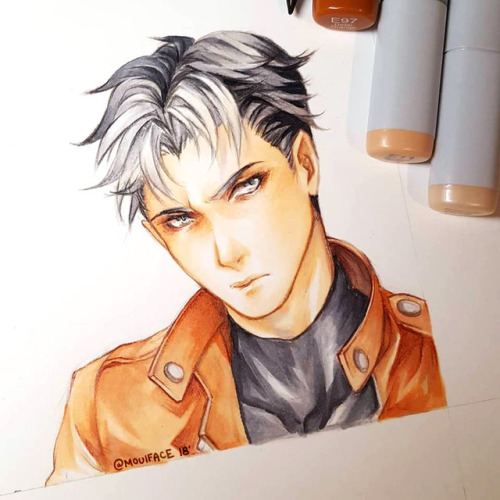 I may not know how to apply smokey eye on myself, but I know how to apply it on Jason Todd ( ͡° 