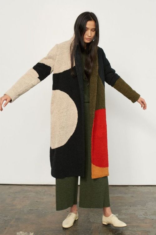 witanddelight:LETTERMAN COAT #MaraHoffman