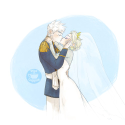 hotcuppahjo-art:  The entire Wedding Bliss