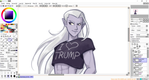 the good news is, i made Lotor a Space Ho shirt.the better news is, i also basically made him a meme