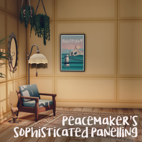 PEACEMAKER’S SOPHISTICATED PANELLING - by amoebaeA recolour of this gorgeous Sophisticated Panelling