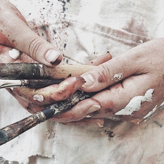 aaesthetic-angel:  art moodboard“Art washes away from the soul the dust of everyday