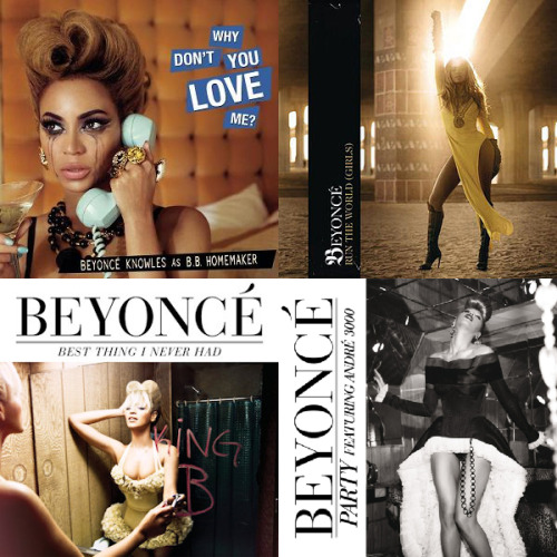 saturn-and-soliloquies:  Beyoncé Singles Discography 2002-2014 