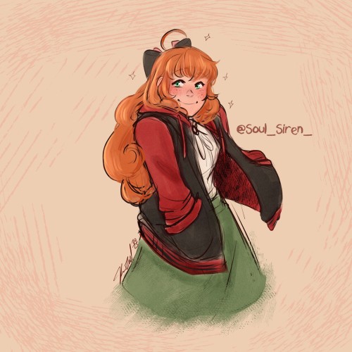 Penny borrowed a hoodie. 100% Ruby's.
