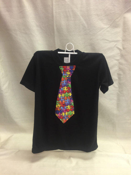 Autism Awareness Tie - Autism Neck tie - Autism Shirt - autism awareness month - Custom tie shirt - 