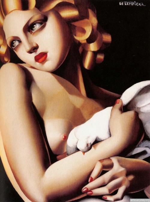 ubeink:Art Deco paintings by Tamara de Lempicka.
