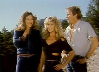 With Mary Woronov in Angel of H.E.A.T., 1983