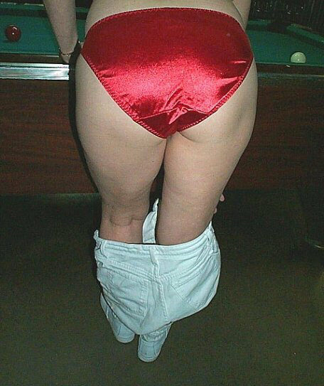 full back satin panties