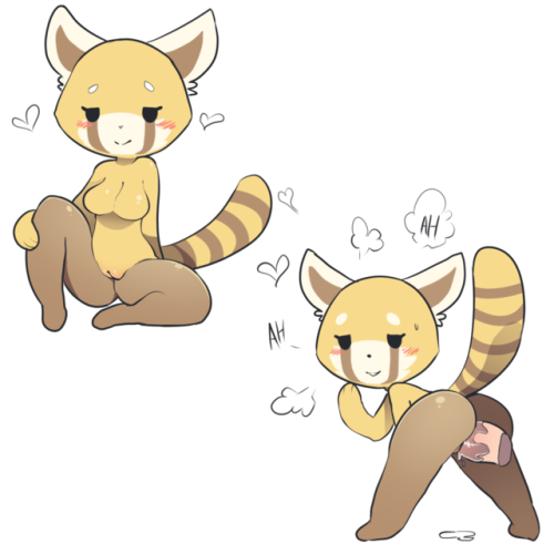 hentai-leaf:   Retsuko from Aggressive Retsuko, by various artists.