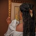 luxus-aeterna:“Appreciating les arts de la femme…” self portrait January 2021. Wanted to highlight more hair and skin textures in this aesthetic.IG: iridessence | support 