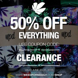 weedporndaily:  Get 50% off everything in
