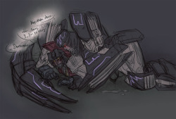 Kokoko-Sir:  All Evening I Wanted To Draw Starscream/Megatron But Then I Read Megatron