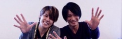 aeiou-sama:  Hosoya Yoshimasa–Miyano Mamoru character relationships and so incredibly close! 