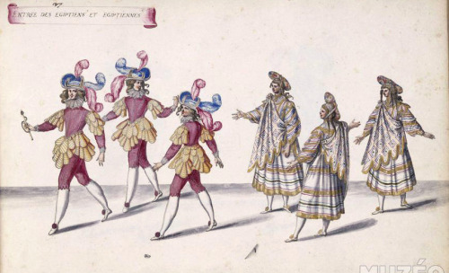 &ldquo;Ballet du Chasteau de Bicêtre&rdquo; illustrations by Daniel Rabel, 1632