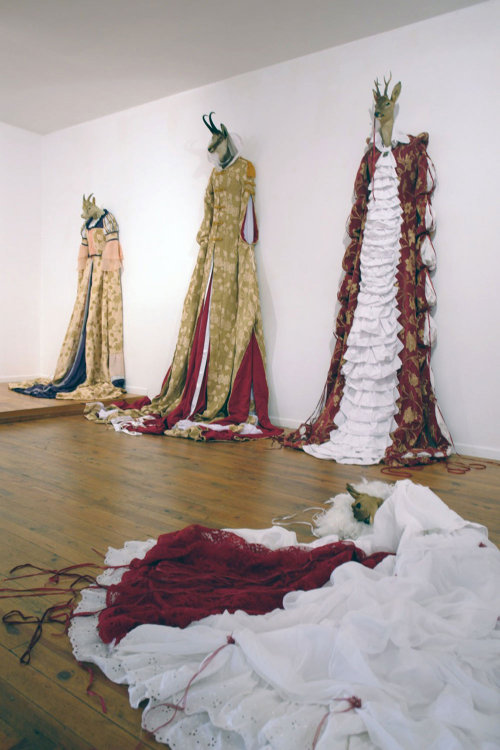 katia bourdarel Vue de lexposition &ldquo;Visions-extraordinaires&quot;Galerie Sollertis