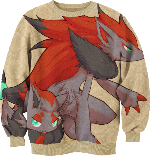 zoro4rk:Zoroark & Zorua Sweatshirt x