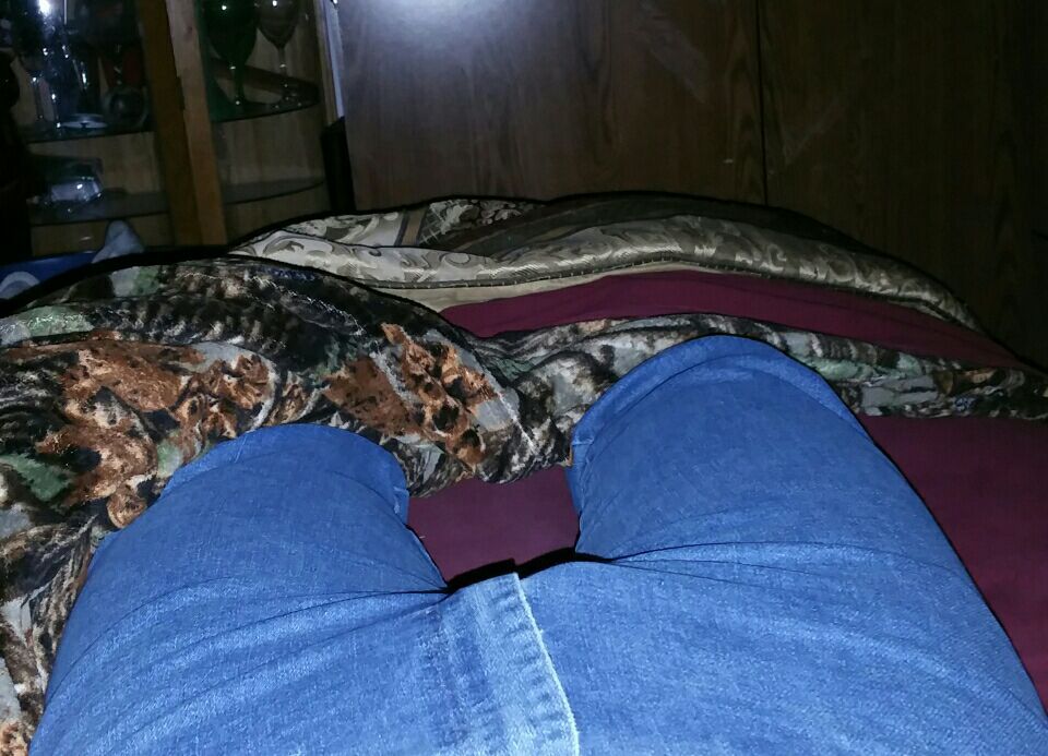 love13mwz:  Got a little too excited in my wranglers 