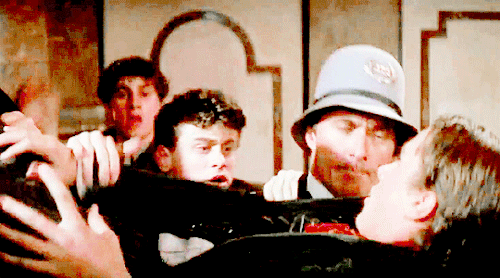 CHRISTIAN BALE & DAVID MOSCOW As Jack Kelly And David Jacobs