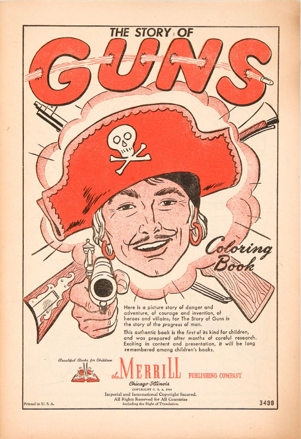 The Story of Guns Coloring Book (1940)