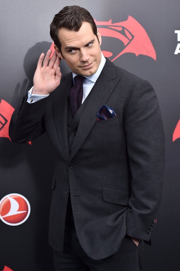 Henry Cavill attends the “Batman V Superman: Dawn Of Justice” New York Premiere