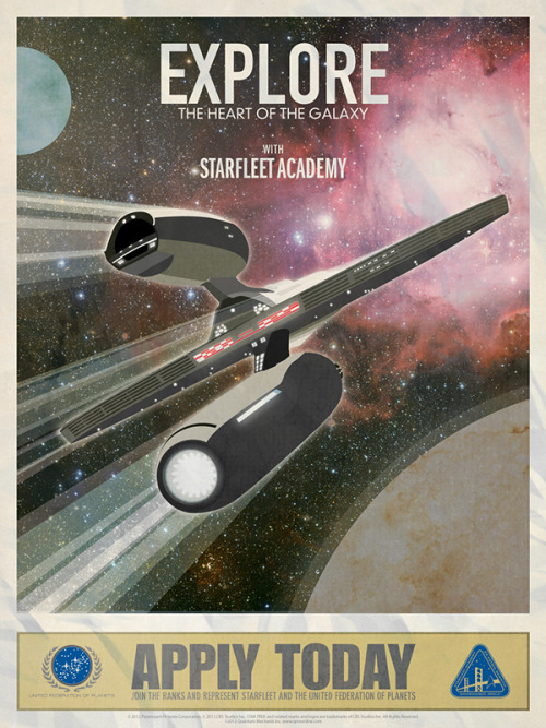geekographer:Represent the Federation in Starfleet Academy!Another partnership with Quantum Mec