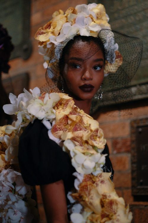 Kyla Ramsey at Rodarte Fall 2020