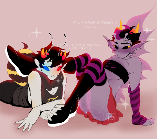 Babygirls Sollux And March Eridan