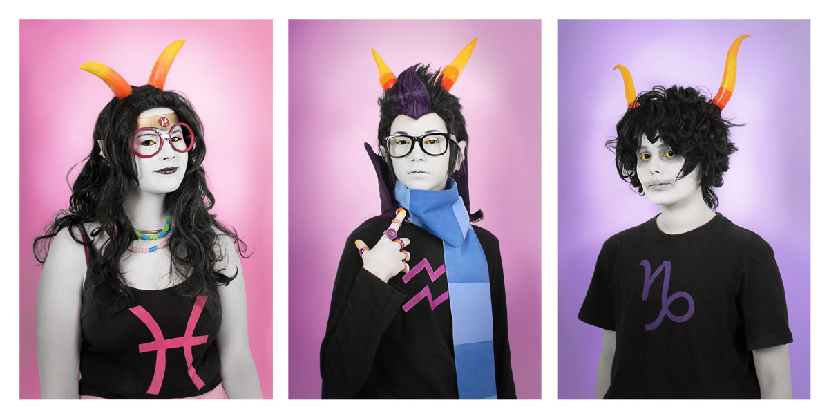 lirlys:  lirlys:    Feferi // Eridan // Gamzee // Equius // Vriska // Terezi // Kanaya