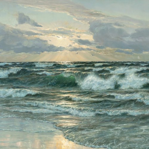 detailedart:Various Ocean scenes by Lionel Walden (1861-1933).