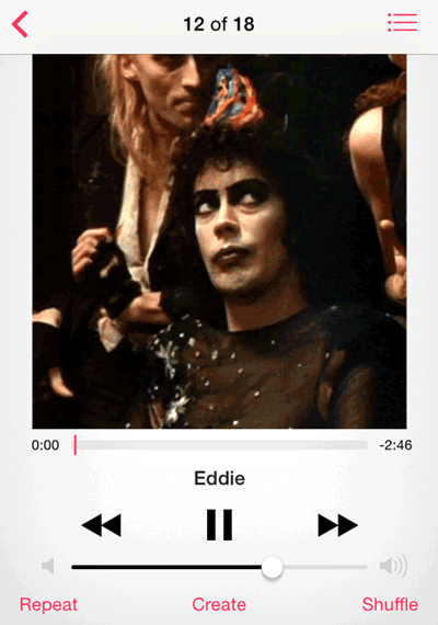 shockyhorror:  The Rocky Horror Picture Show Songs Part 1 Part 2