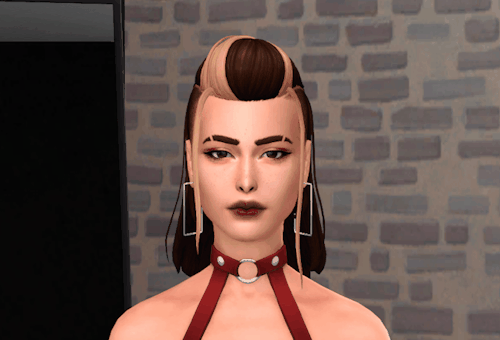 ms-marysims:Roxy Hair + eyebrowsRoxy Hair:+ 18 EA-colors+ compatible with hats+ specular and normal 
