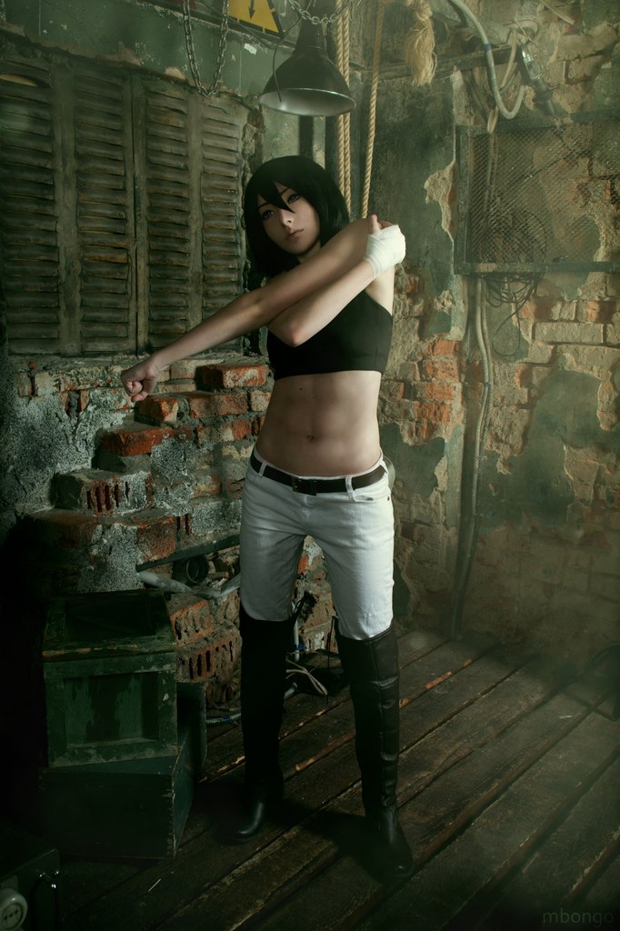 jazzie560:  hiragiizawaii:  Cosplay   Mikasa Ackerman  By Tovarish He’s a guy http://tovarish-n.deviantart.com/