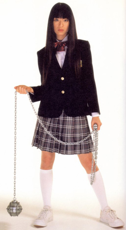 taishou-kun:Kuriyama Chiaki 栗山 千明 as Yubari Gogo ゴーゴー夕張 - 2003