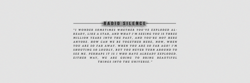 meaning of radio silence meaning of radio silence