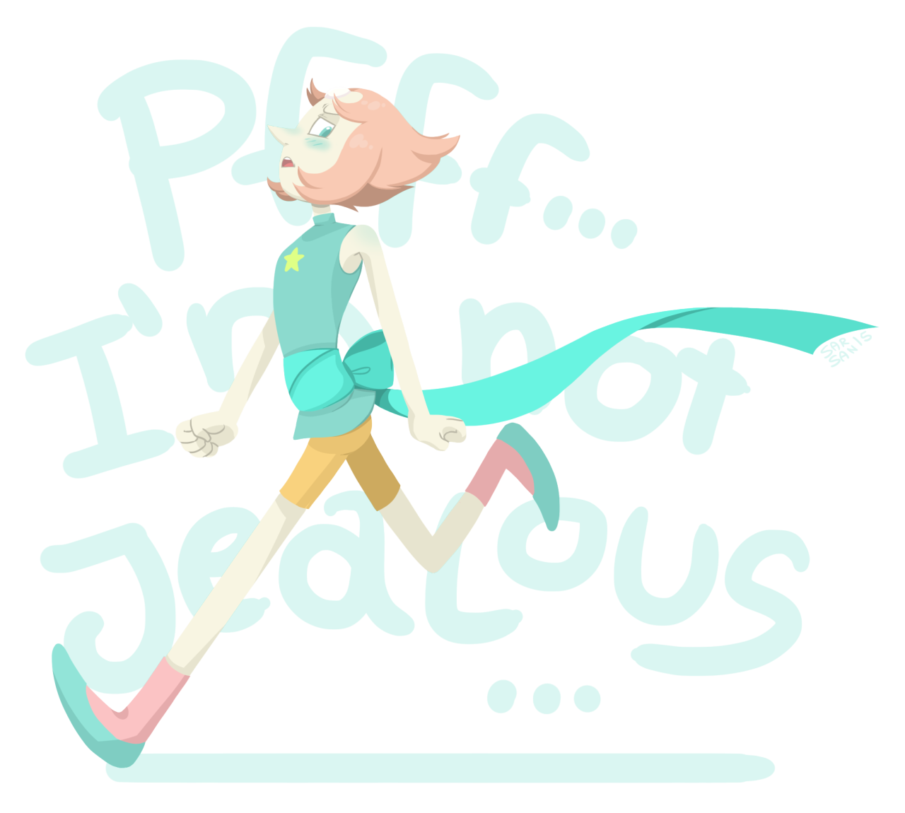 8bitwatermelon:  just another Pearl Steven Universe © Rebecca Sugar art © me 