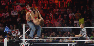 That powerbomb was insane!