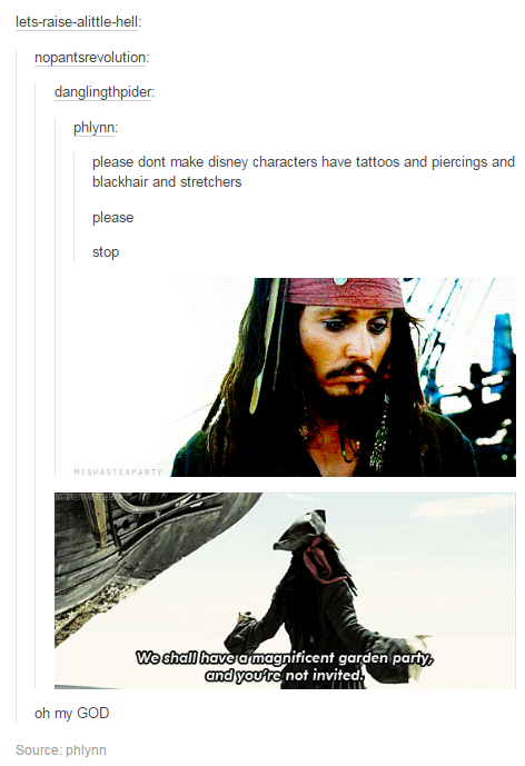 arwcnevenstar:  I feel like the Pirates of the Caribbean fandom deserves more appreciation 