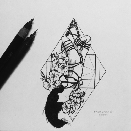 walkingparadoxxxxx:  Ink illustration 2017