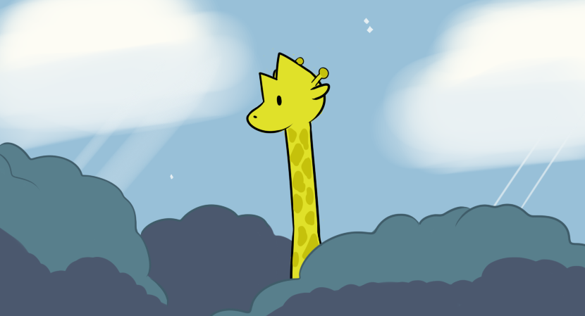 A diamond in her natural habitat [on related news there is a giraffe in labor