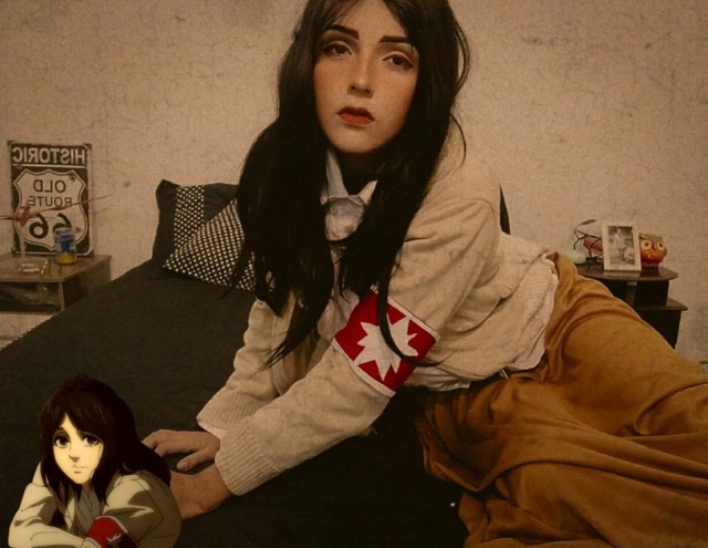 pics Pieck Finger Crawling Cosplay pieck cosplay tumblr posts tumbral com