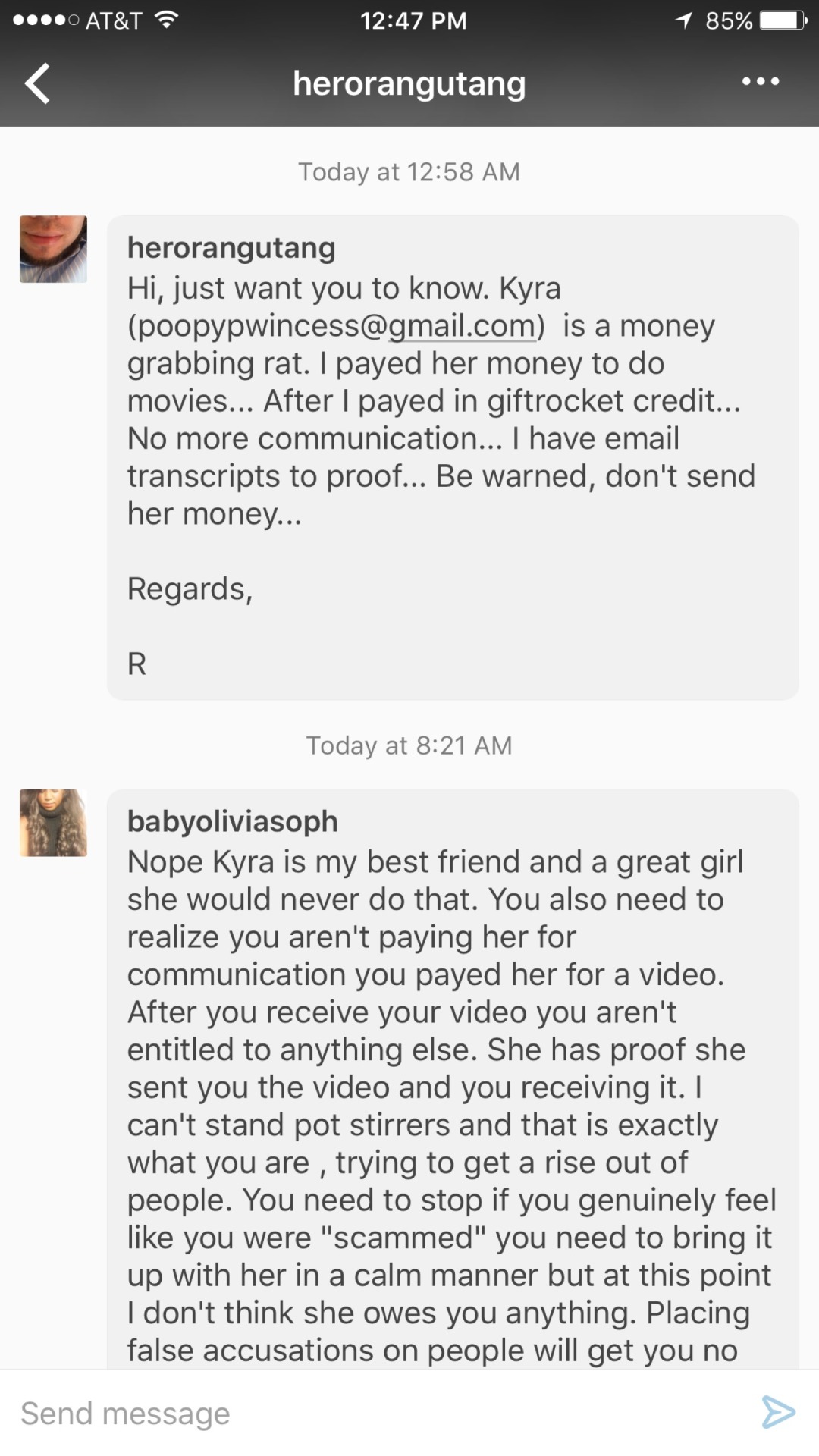 aballycakes:  poopypwincess:  So recently I discovered there’s a previous customer