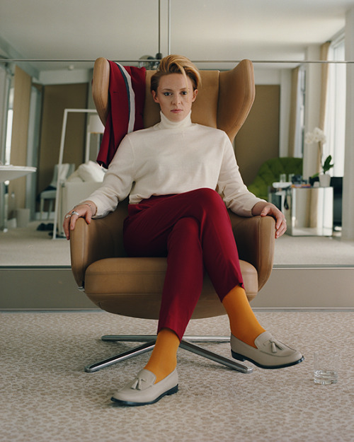 samuelbradley:  Elly (La Roux), for Out Magazine 2015 Styled by Justin Hamilton